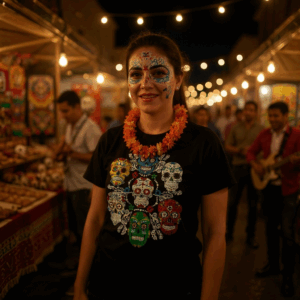 t shirt. day of the dead